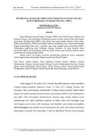 Aset sbsn adalah obyek pembiayaan. Penerapan Akad Pada Obligasi Syariah Dan