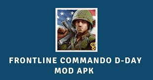 This is the domestic agent of version, users to is said to increase a lot of things! Frontline Commando D Day Mod Apk 3 0 4 Unlimited Coins