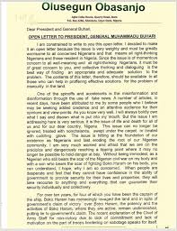 By the time herbert hoover was president, the office would receive around 800 letters daily. Bombshell Obasanjo Pens Another Open Letter To Buhari Document Elombahnews