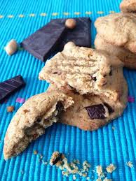 Peanut Butter And Dark Chocolate Cookie Sweet Kwisine Beurre De Cacahuete Peanut Butter Chocolat Cookie Sweet Cookies Food Dark Chocolate Cookies