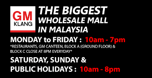 Bandar botanic, klang klang, selangor, malaysia, 41200. Gm Klang Wholesale City Malaysia