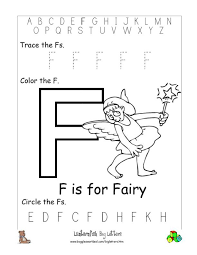 letter f alphabet worksheets