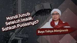 Adapun tata cara untuk mandi wajib adalah sebagai berikut. Mandi Junub Setelah Imsak Sahkah Puasanya Buya Yahya Menjawab Youtube