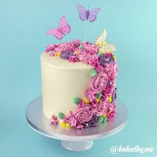 Cake and flowers are the party makers that complete every celebration. Newest Photos Butterfly Garden Cake Strategies A Butterfly Garden Isn T More Difficult Than Another Ga In 2021 Garden Cakes Butterfly Birthday Cakes Garden Party Cakes