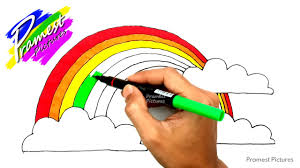 Ekspresikan dirimu dengan ribuan pilihan gambar pelangi. Pelangi 3 Cara Menggambar Dan Mewarnai Gambar Untuk Anak Youtube