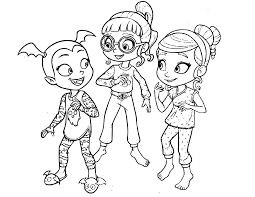 Free printable vampirina coloring pages for kids! Free Printable Disney Junior Vampirina Coloring Pages For Kids