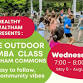 Free outdoor Zumba class