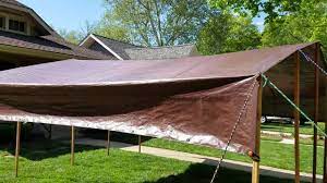 If you know you'll be working in a specific spot, our wholesale canopy tents and. Diy Tarp Camping Canopy Youtube