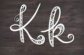 Download K Monogram Mandala Graphic By Fortunasvg Creative Fabrica PSD Mockup Templates
