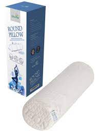 Amazon Com Litotree Comfort Memory Foam Neck Roll And Cervical Bolster Round Pillow With Removable Washable Soft Cover For Spine And Neck Back Lumbar Leg Vertebra Support 18x6 Inch Pillow Kitchen Dining