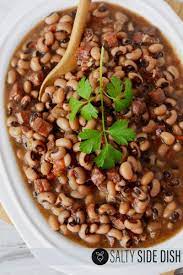 Slow Cooker Black Eyed Peas For New Years Good Luck | Salty Side Dish  Recipes