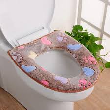 The only conclusion i ever reached was that it was to prevent. Bathroom Warmer Toilet Seat Cloth Soft Closestool Washable Lid Top Cover Pad Buy At A Low Prices On Joom E Commerce Platform