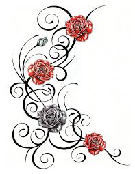 Browsing Tattoo Design Clipart Best Clipart Best Vine Tattoos Tribal Rose Tattoos Tribal Tattoo Designs