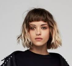 Discover 17 Dip Dye Brown Bob and Short Hair With Bangs Ideas