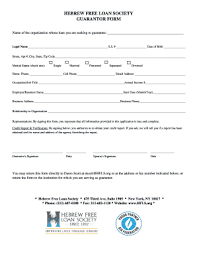 Maybe you would like to learn more about one of these? Fillable Online Hebrew Free Loan Society Guarantor Form Hfls Org Fax Email Print Pdffiller