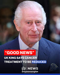 🇬🇧 The UK's King Charles III said Friday that his cancer treatment would  be cut back in 2026, as he shared his "good news" in a televised national  address. Read more in
