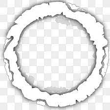 Efeito De Papel Rasgado De Quadro De Circulo Branco Tela Transparente Efeito Legal Imagem Png E Psd Para Download Gratuito Papel Rasgado Circulos Papel De Notas