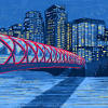 It straddles a bend in the south saskatchewan river in the central region of the province. 1