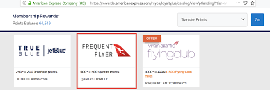 American Express U S Adds Qantas Frequent Flyer As New