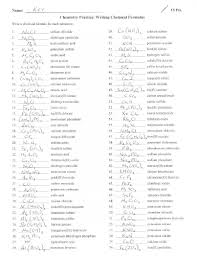 Li 2co 3 ____lithium carbonate_ pb 3(po 4) 2 lead(ii)phosphate___ alhco 3 _aluminum bicarbonate sn(clo 3) 2 tin(ii)chlorate 29 Chemical Formula Writing Worksheet Answers Worksheet Project List