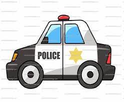 3 Cartoon Police Car Birthday Edible Image Cakecupcake Topper Details Can Be Found By Clicking On The Image Police Police Cars Art And Craft Videos