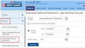 Keep reading to know more! How To Get Hdfc Bank Account Statement Online Bankingidea Org
