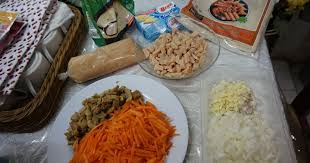 Bila makan kruk kruk dalam mulut. Resepi Popiah Cheese Chicken Mushroom Sallysamsaiman Com
