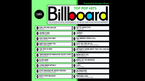 billboard top pop hits 1981