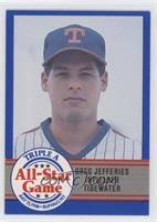 Gregg Jefferies Tidewater Tides Baseball Cards