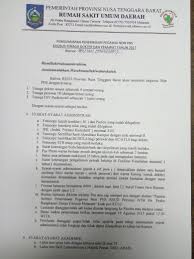 Maybe you would like to learn more about one of these? 23 Posisi Penerimaan Pegawai Non Pns Rsud Ntb Lowongan Kerja Terbaru Lulusan Sma D3 Dan S1 Semua Jurusan 2021