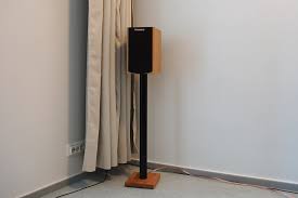 If you have surround speakers but nowhere to put them (and you don&#39;t care for the idea of drilling into your walls to mount them), these diy speaker stands get them off the ground, don&#39;t. Vika Curry Speaker Stand Ikea Hackers