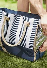 Perhaps the cheapest portable wine cooler (cc. Aldi Launches 25 Stylish Tote With A Secret Built In Dispenser That Can Pour Glasses Of Wine Daily Mail Online