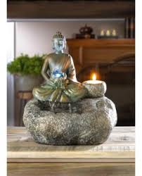 Using a thin pry bar, raise the fountain and slip in hard wobble wedges where needed. Level Flowing Fountain 10017545