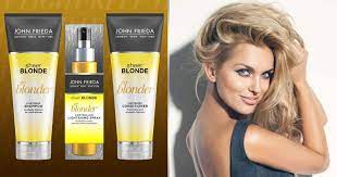 John Frieda Sheer Blonde Go Blonder Lightening Shampoo And Conditioner 250ml Each Naturally Lighten Moisturise And Lightening Shampoo Shampoo Blond Shampoo