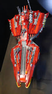 Lego spaceships with sideways building: Lego Spaceship Rewloola From Gundam Cca Lego Spaceship Lego Lego Ship