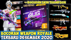 Ini menunjukkan bahwa semakin banyak gamers yang menyukai game battle royal dari garena tersebut. Bocoran Weapon Royale Freefire Terbaru 2020 Skin M1187 Skin Thompson Skin Vector Garena Freefire Youtube