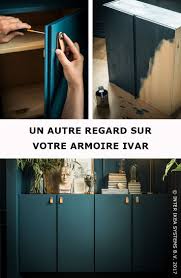 Vous Souhaitez Renouveler Votre Armoire Ivar Peignez La De La Meme Couleur Que Vos Murs Pour Un Look Simple Et Sans Ch Mobilier De Salon Armoire Armoire Ikea