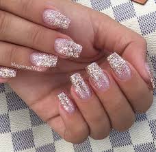 Black And Rose Gold Ombre Nails 43 Nail Design Ideas Perfect For Winter 2019 Stayglam Ombre Nails Glitter Gold Nails Rose Gold Nails Acrylic