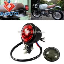 Motorcycle Led Tail Brake Light Cafe Racer Rear Stop Lights For Bmw Honda Xr600 Cx500 Cb750 Scrambler Vintage Bates Taillight Aliexpress