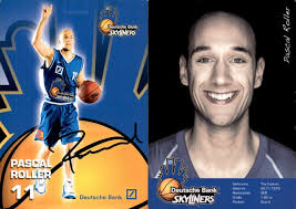 PASCAL ROLLER Frankfurt Skyliners Autogramm Autogrammkarte AK Basketball  BBL