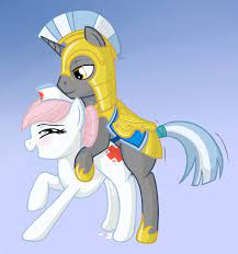 earth pony equine fearingfun female friendship is magic fur male my  little pony nurse redheart pony royal guard pony straight straight hair 
