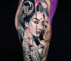 Geisha is an unmarried woman who provides their services to the clientèles to make them happy. Geisha Tattoo By Ata Ink Post 27711