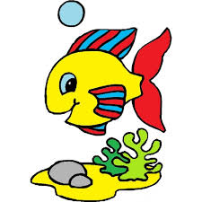 Tropicali, colorati, per bambini, pesciolini. Disegno Di Pesciolino A Colori Per Bambini Disegnidacolorareonline Com
