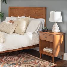 Gothic cabinet craft has a wide range of solid wood nightstands to match your bedroom décor. Taylor Olive Bullrushes 1 Drawer Solid Wood Nightstand