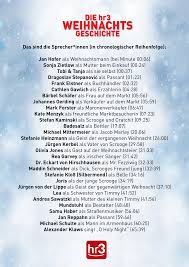 24 weihnachtsgeschichten zum vorlesen die 24 schönsten geschichten sind in diesem kalender zum vorlesen versammelt: Hr3 Weihnachtsgeschichte Horspiel Fur Die Ganze Familie