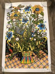 Everyone will agree that floral. Rock Artefacts On Twitter Jim Pollock Urban Floral Print Maker Of Phish Posters Https T Co Zfnoqvuiqr Pollock