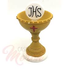 Descubre la mejor forma de comprar online. Figura De Caliz Para Primera Comunion En Dorado Cash Moron