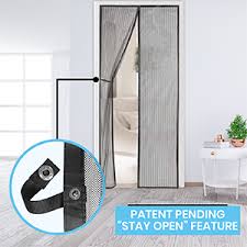 The rod may have become loose and will fall down if that is the case. Magnetic Screen Door Self Sealing Heavy Duty Hands Free Mesh Partition Keeps Bugs Out Pet And Kid Friendly Patent Pending Keep Open Feature 38 X 83 By Augo Amazon Com