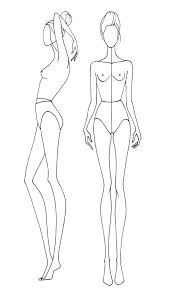 • buy my fashion figure templates here how to design a print. Fashion Illustration Printable Female Croquis Template Illustration Of Many Recent Choices