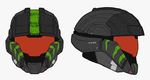 The chief visor for both halo 2 and 3 were made by drawing over screenshots from each game to make sure they fit without any clipping. Master Chief Helmet Png Image Royalty Free Stock Halo 4 Helmet Drawings Transparent Png Kindpng
